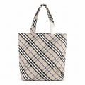 Burberry Knight Check Shoulder Tote
