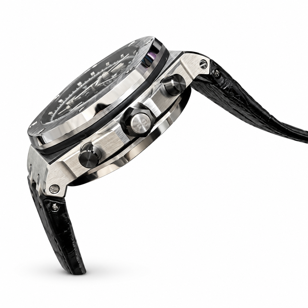 Audemars Piguet Royal Oak Offshore Black Dial Steel Chrono 42mm