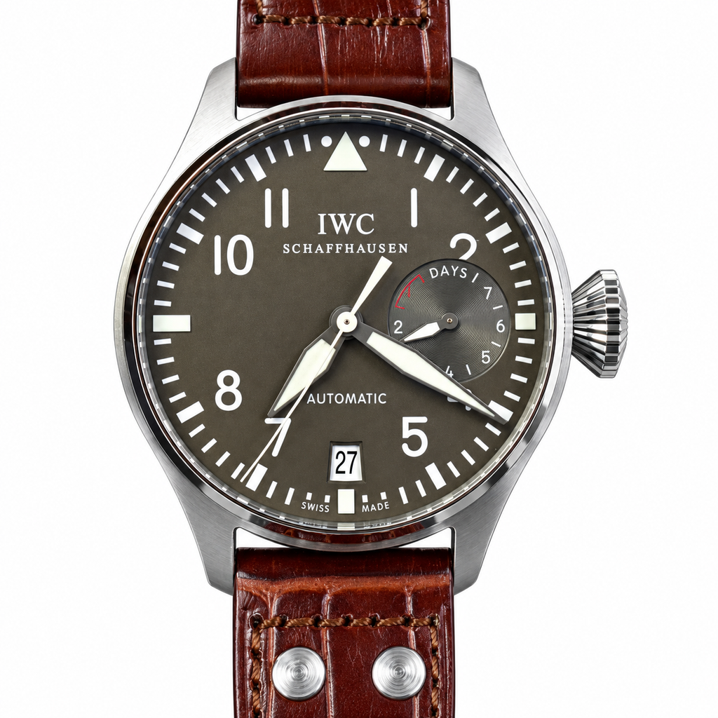 IWC Big Pilot 46.2mm Earthquake Early Warning Engineer Automatic Steel Watch
