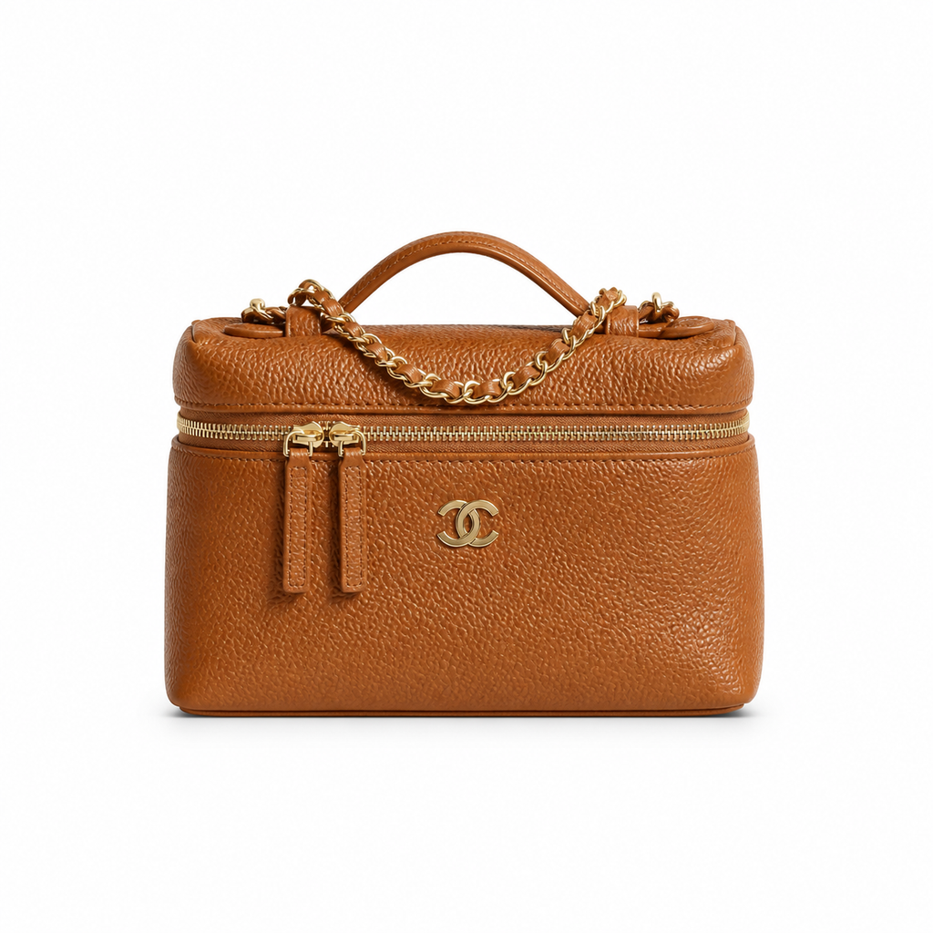 Chanel Textured Vanity Shoulder Bag