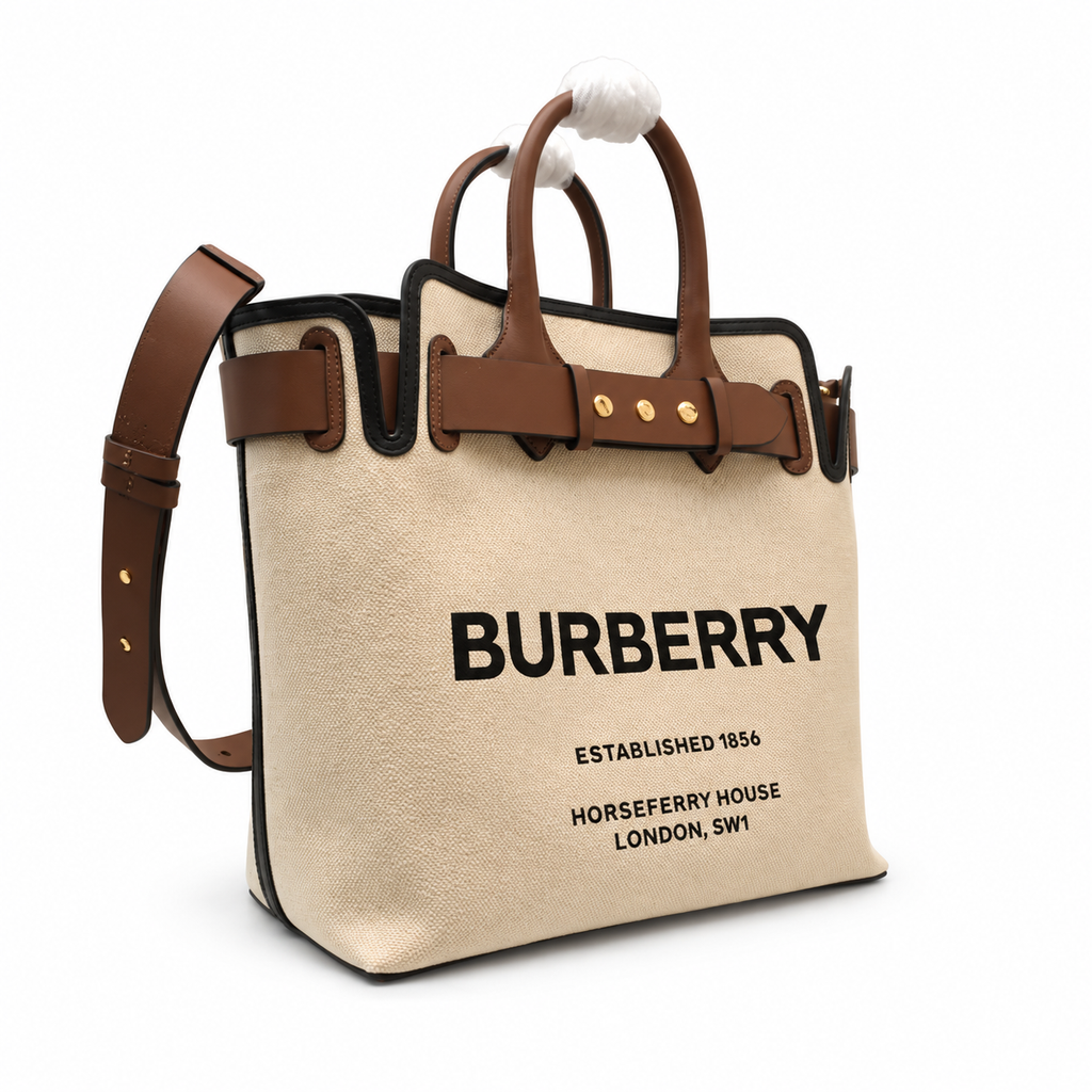 Burberry Horseferry Logo Tote Bag