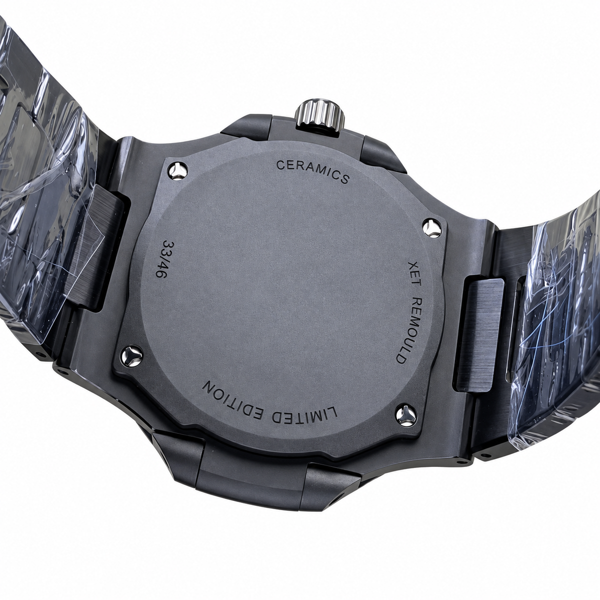 Patek Philippe Nautilus AET Remould Black Ceramic Pink Purple Gradient