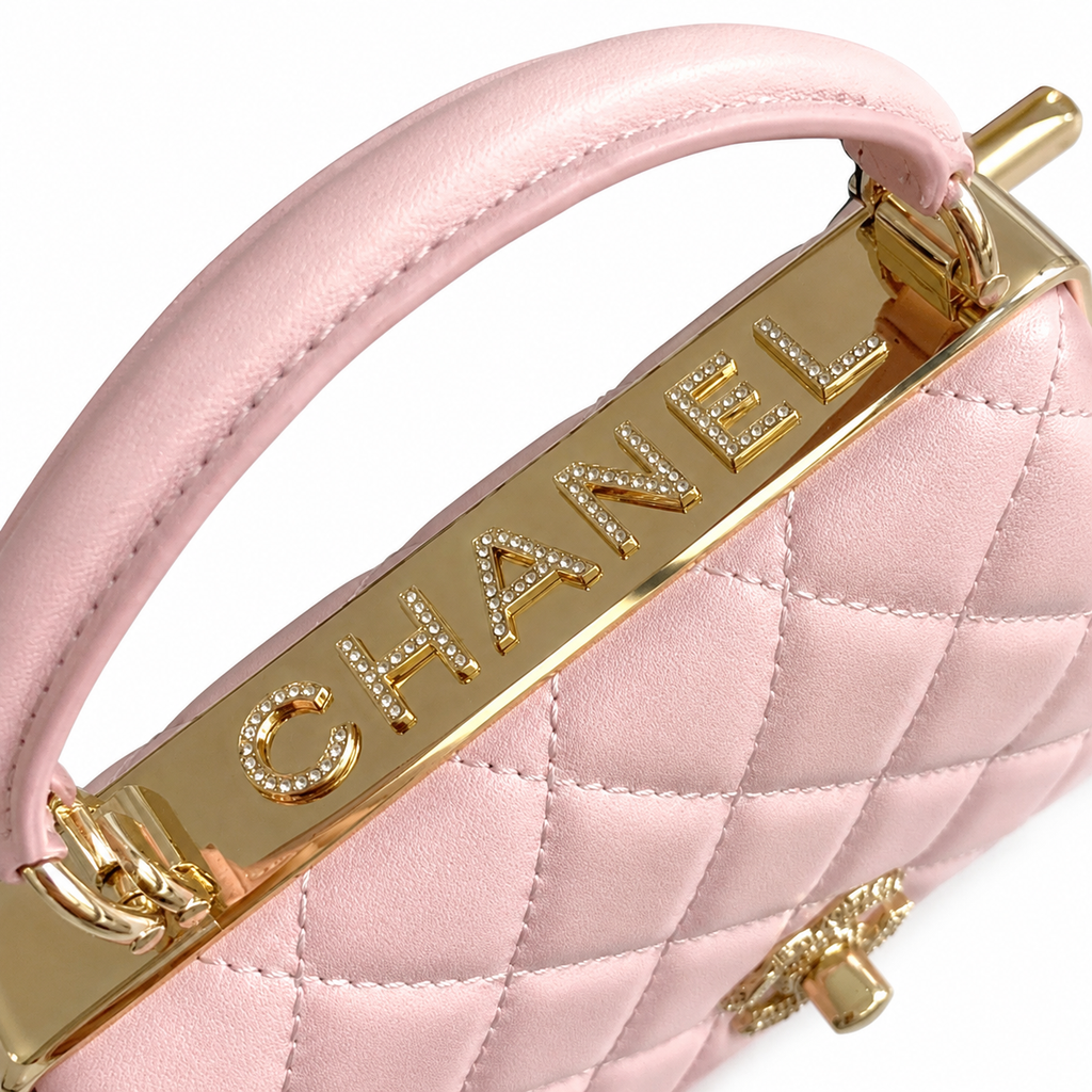 Chanel Quilted Mini Chain Crossbody Bag