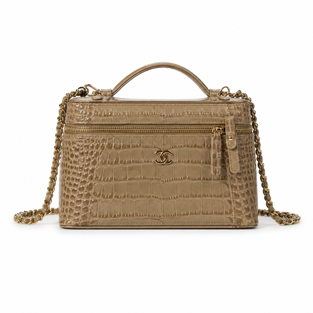 Chanel Compact Quilted Shoulder Bag