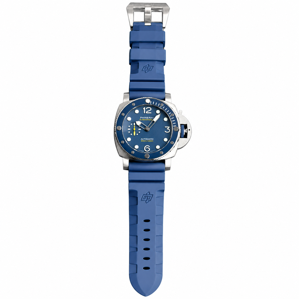 Panerai Luminor Due Automatic 42mm Men's Steel Watch Blue Dial