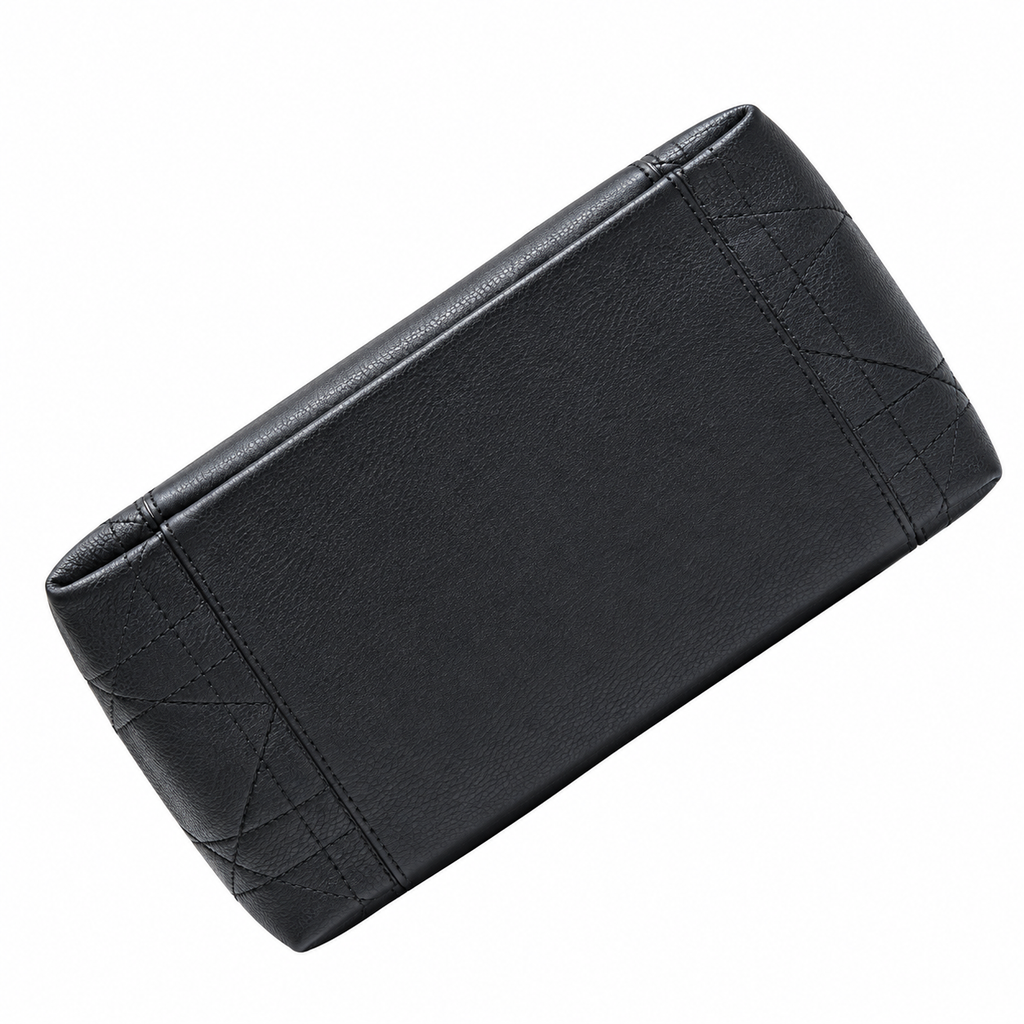 Dior Toujours Small Tote Bag in Black with Christian Dior Logo