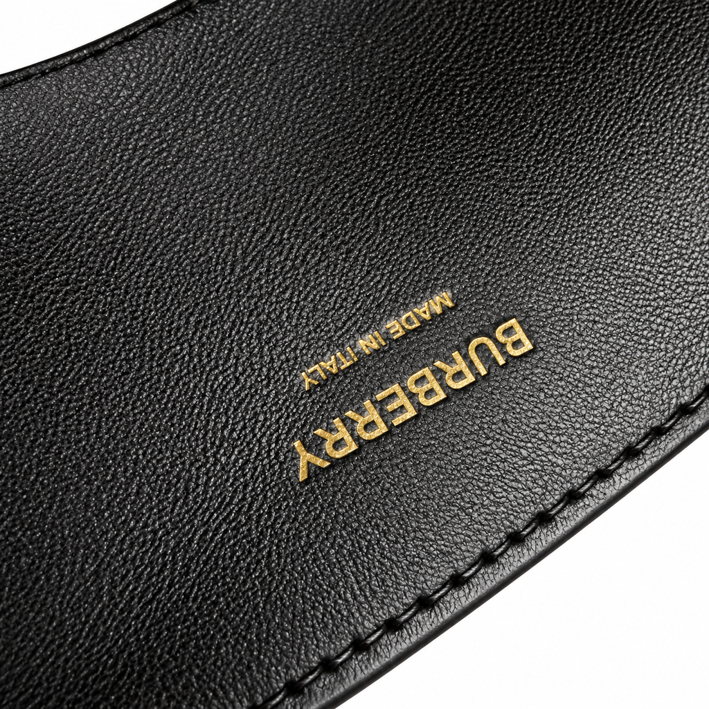 Burberry Black Quilted Camera Bag