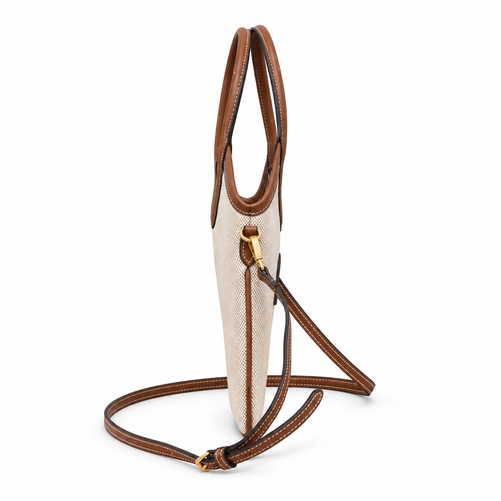 Miu Miu Leather Top Handle Bag 24 cm