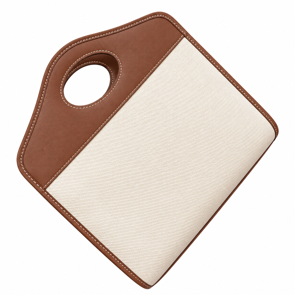 Burberry Horseferry Cutout Handle Tote