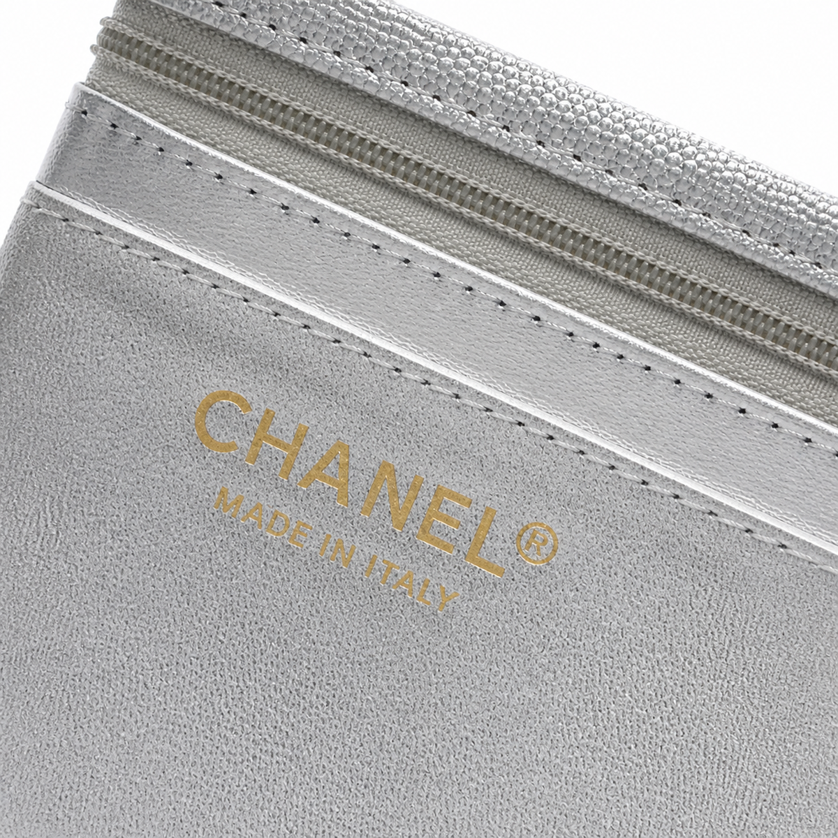 Chanel Quilted Leather Chain Crossbody Bag