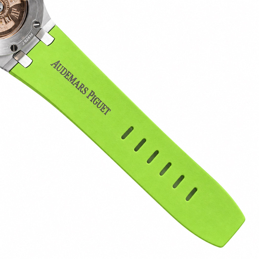 Audemars Piguet Royal Oak Offshore Diver Chronograph Green Dial Rubber Strap Watch