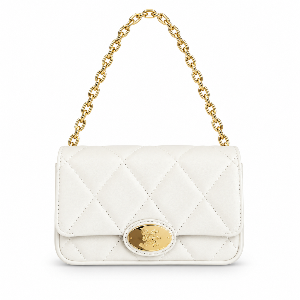 Burberry Quilted Chain Shoulder Bag