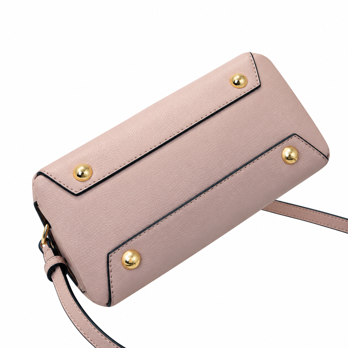 Burberry Pink Leather Top Handle Bag