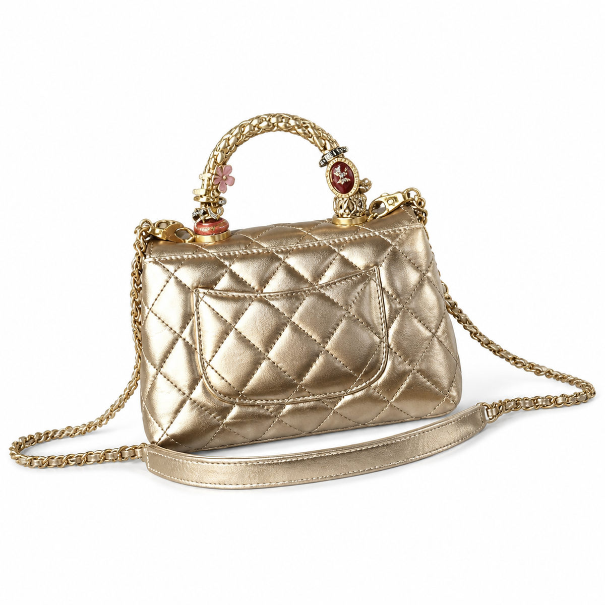 Chanel Petite Quilted Handbag