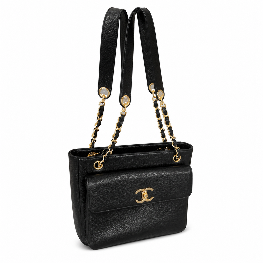 Chanel Black Chain Shoulder Bag