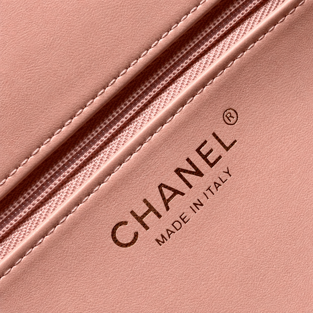 Chanel Pink Textured Flap Shoulder Bag