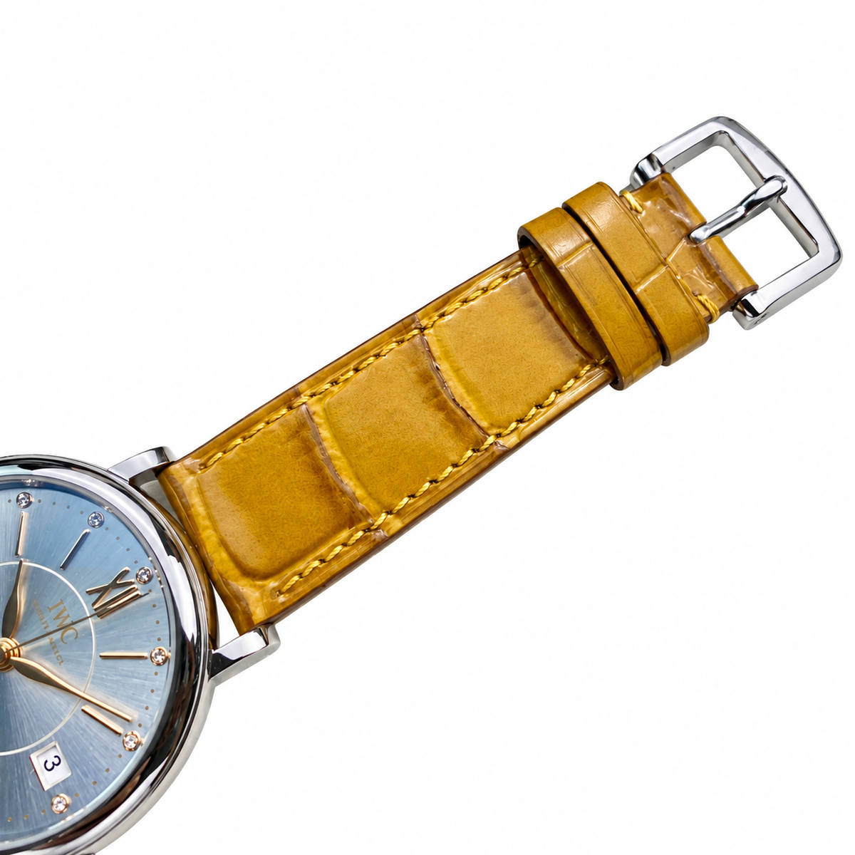 IWC Portofino 34mm Rare Books Curator Automatic Steel Watch