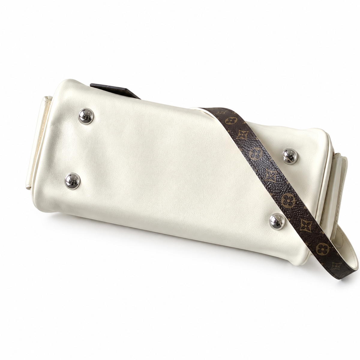 Louis Vuitton White Top Handle Bag