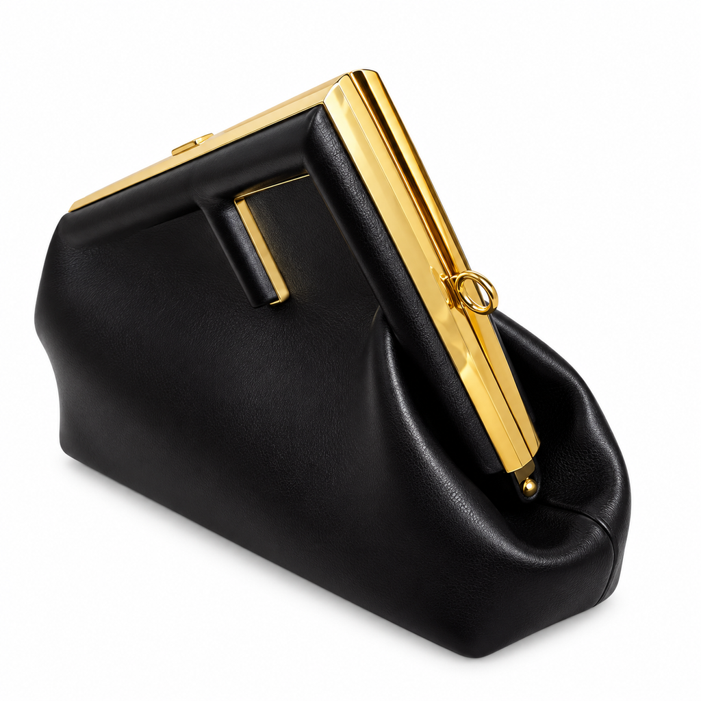 Fendi FF Logo Crossbody Bag 9.5×26×8cm | Iconic Leather Shoulder Bag
