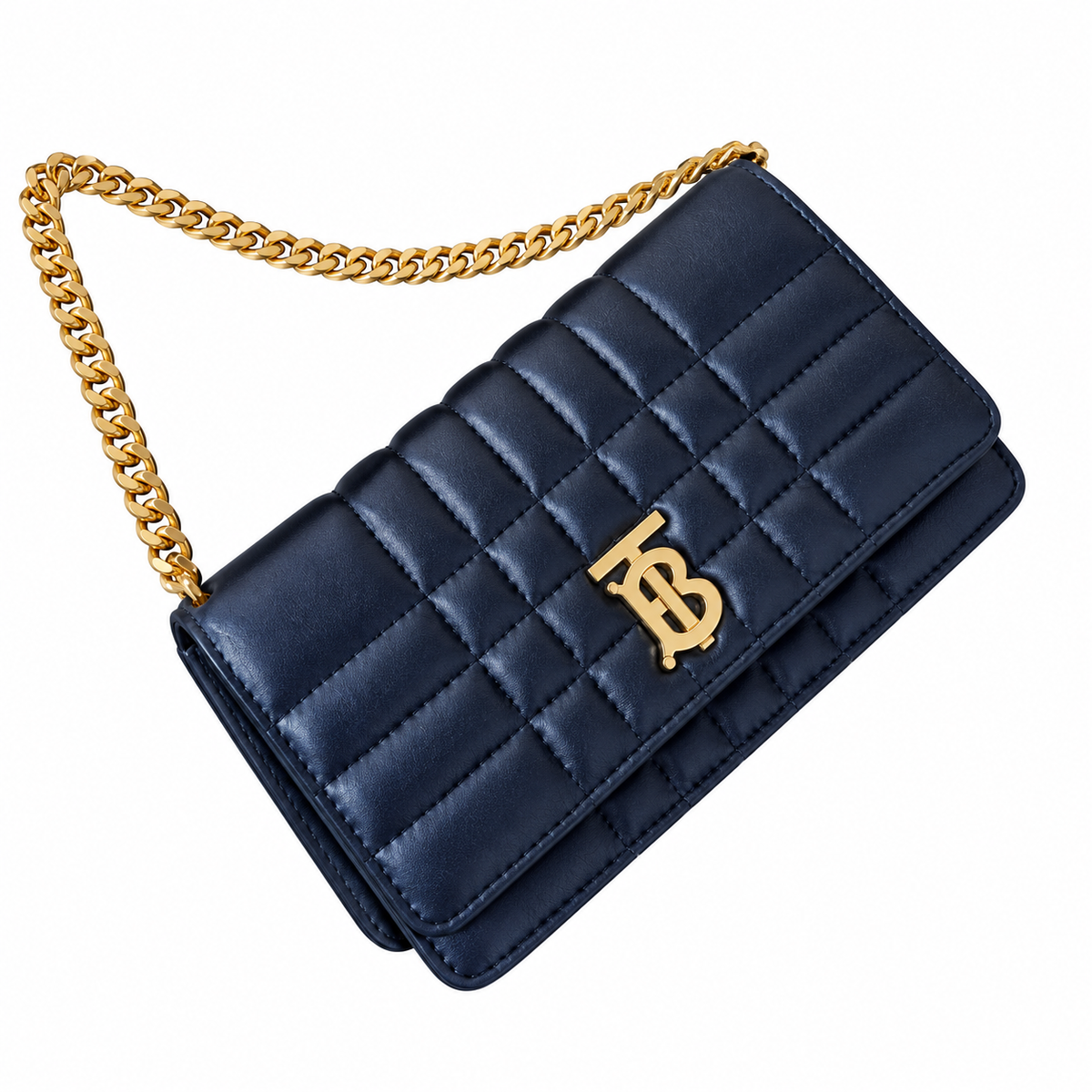 Burberry Quilted Chain Crossbody Bag