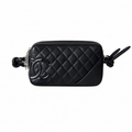Chanel Black-on-Black Camera Bag