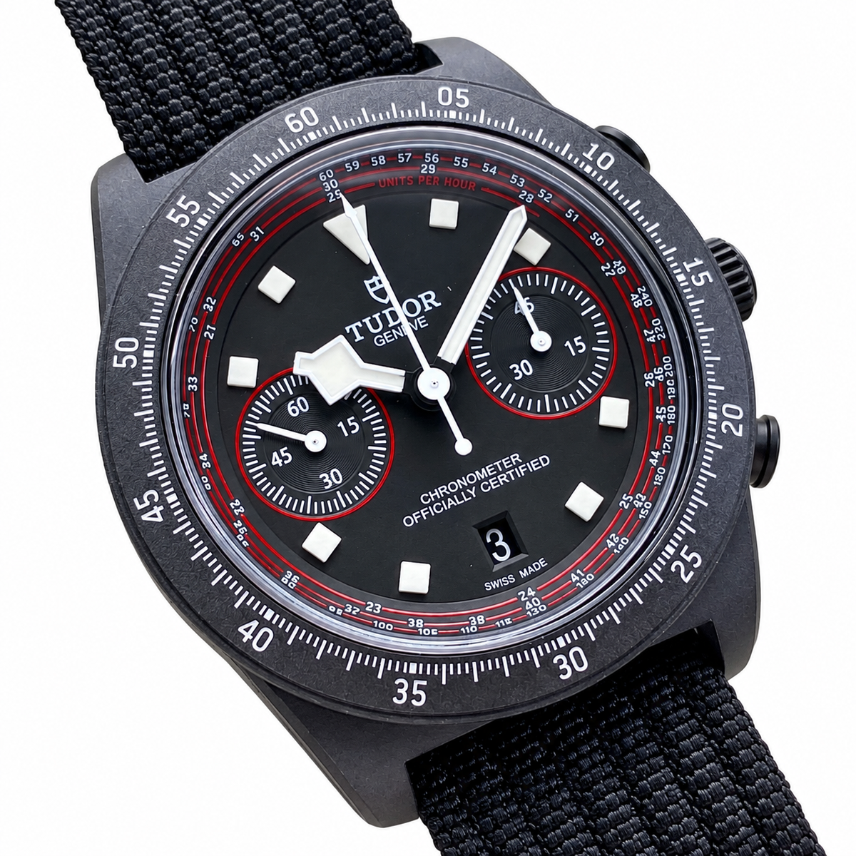 Tudor Black Bay 43mm Dominant Automatic Steel Watch