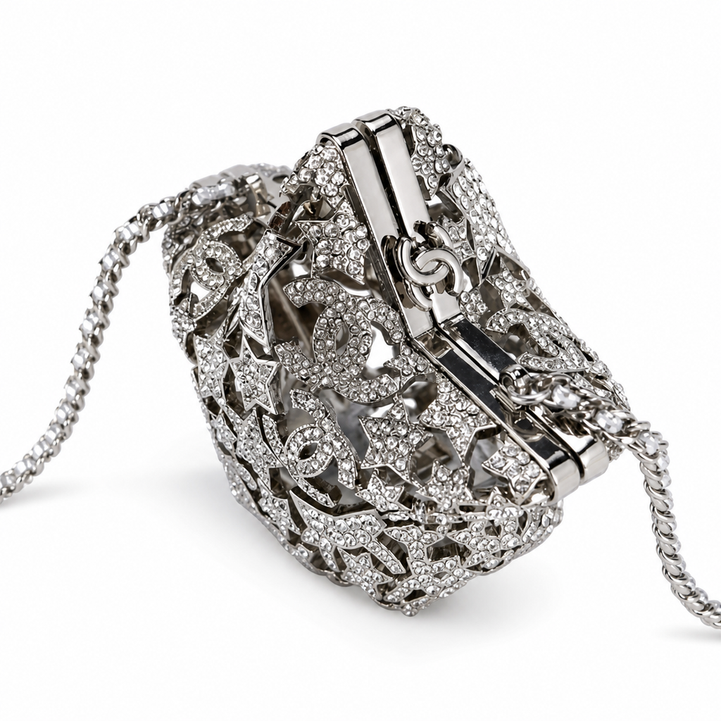 Chanel Crystal Star Clutch