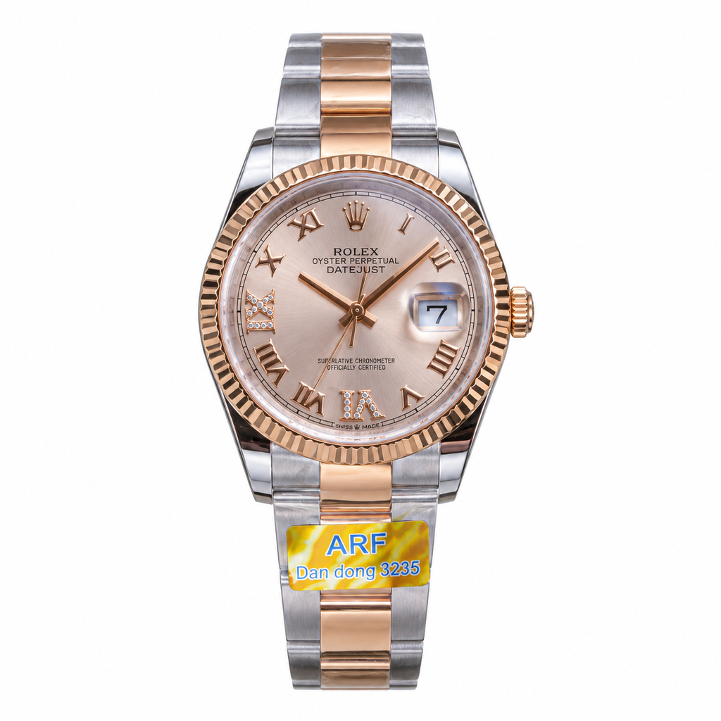 Rolex Datejust 36mm Automatic Watch | Sapphire Crystal | 100M Water Resistant | Unisex Luxury Timepiece