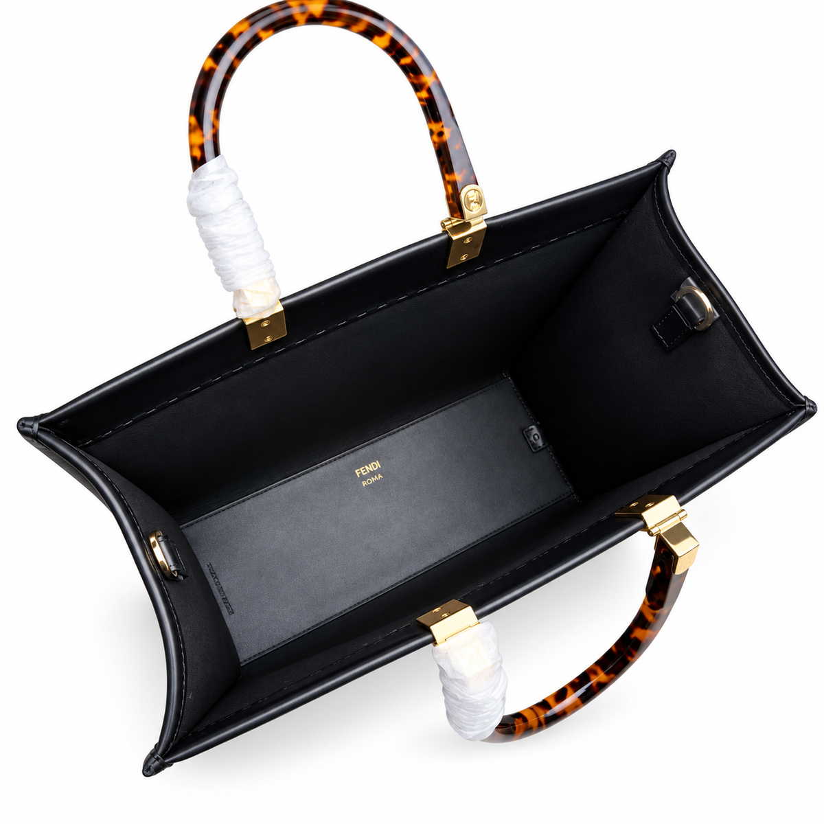Fendi Tote Bag 35cm – FF Logo Canvas Shoulder Shopper