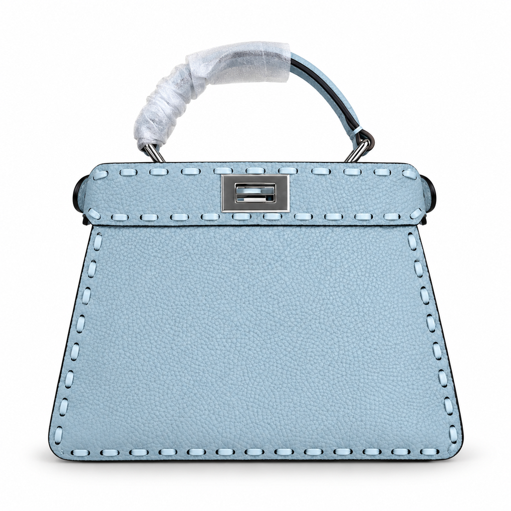 Fendi Mini Handbag 20cm – FF Monogram Top Handle Bag