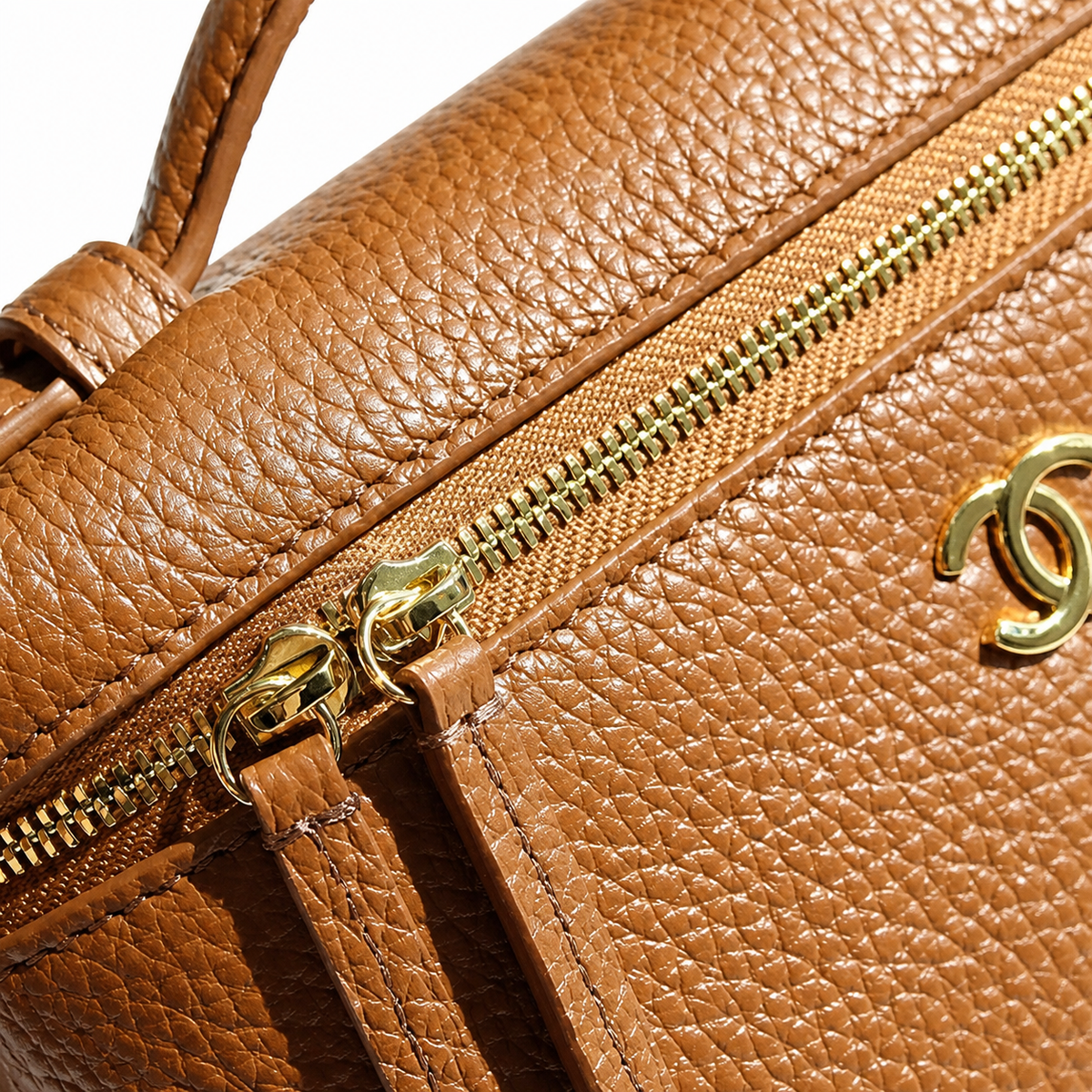 Chanel Textured Vanity Shoulder Bag