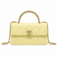 Chanel Quilted Chain Flap Clutch Bag