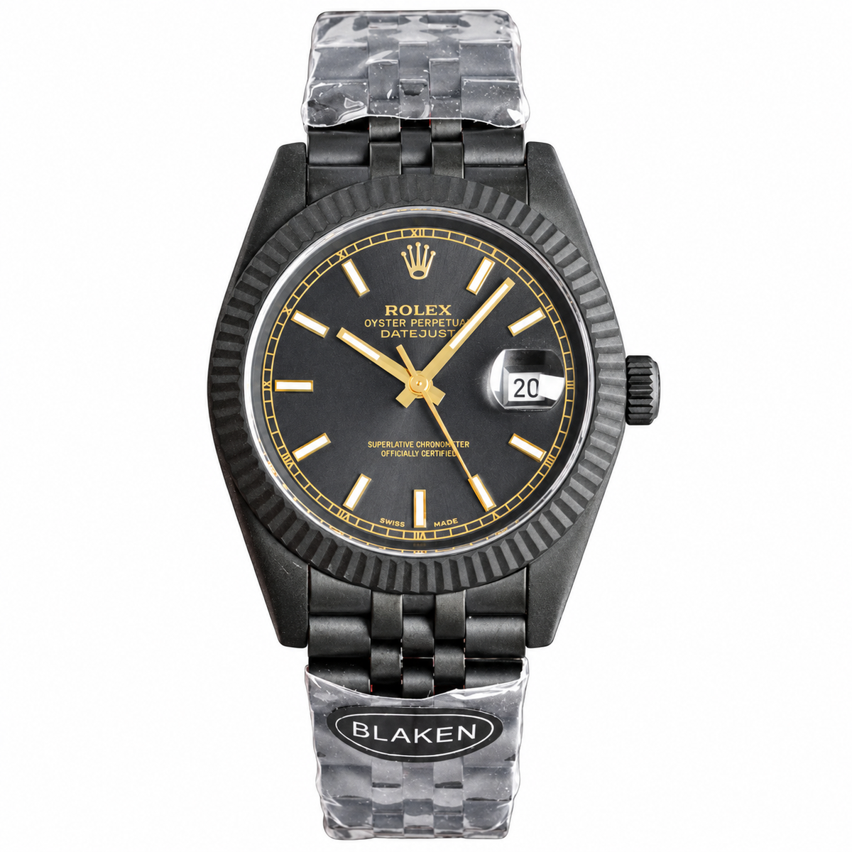 Rolex 41mm Automatic Watch | Sapphire Crystal | 904L Stainless Steel | Waterproof Luxury Timepiece