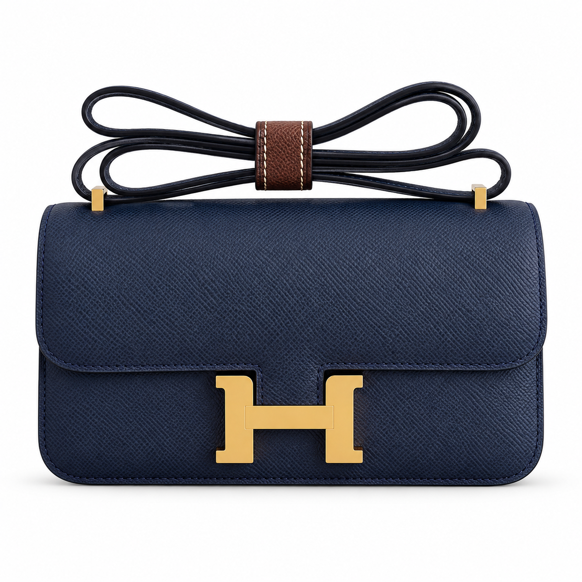 Hermès Lindy 26cm Crossbody Bag – Sapphire Blue | Luxury Leather Handbag