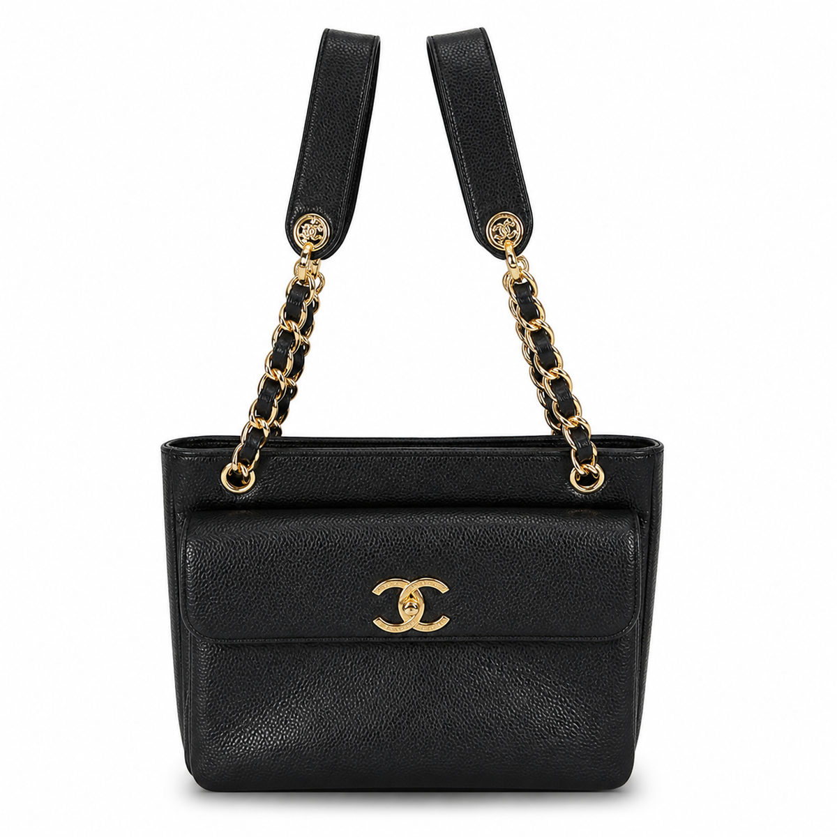 Chanel Black Chain Shoulder Bag