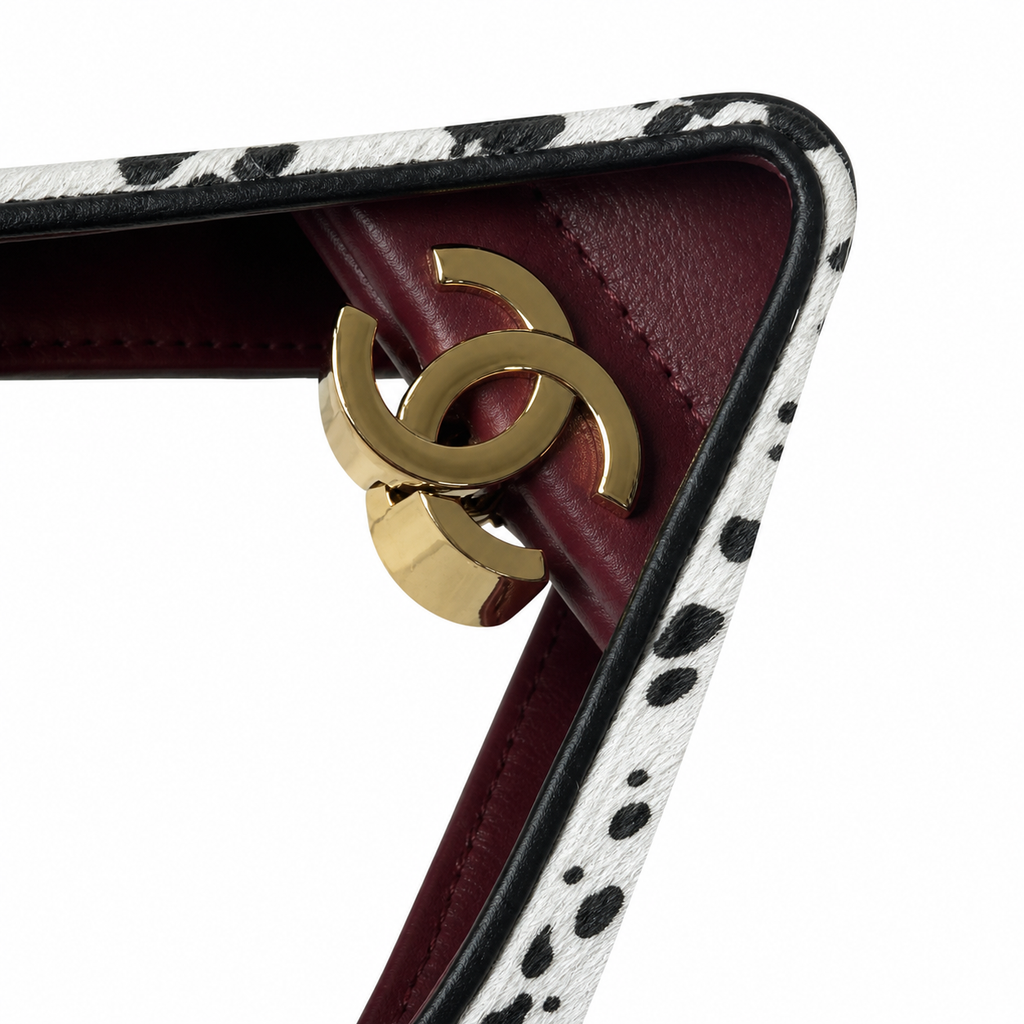 Chanel Spotted Chain Shoulder Bag