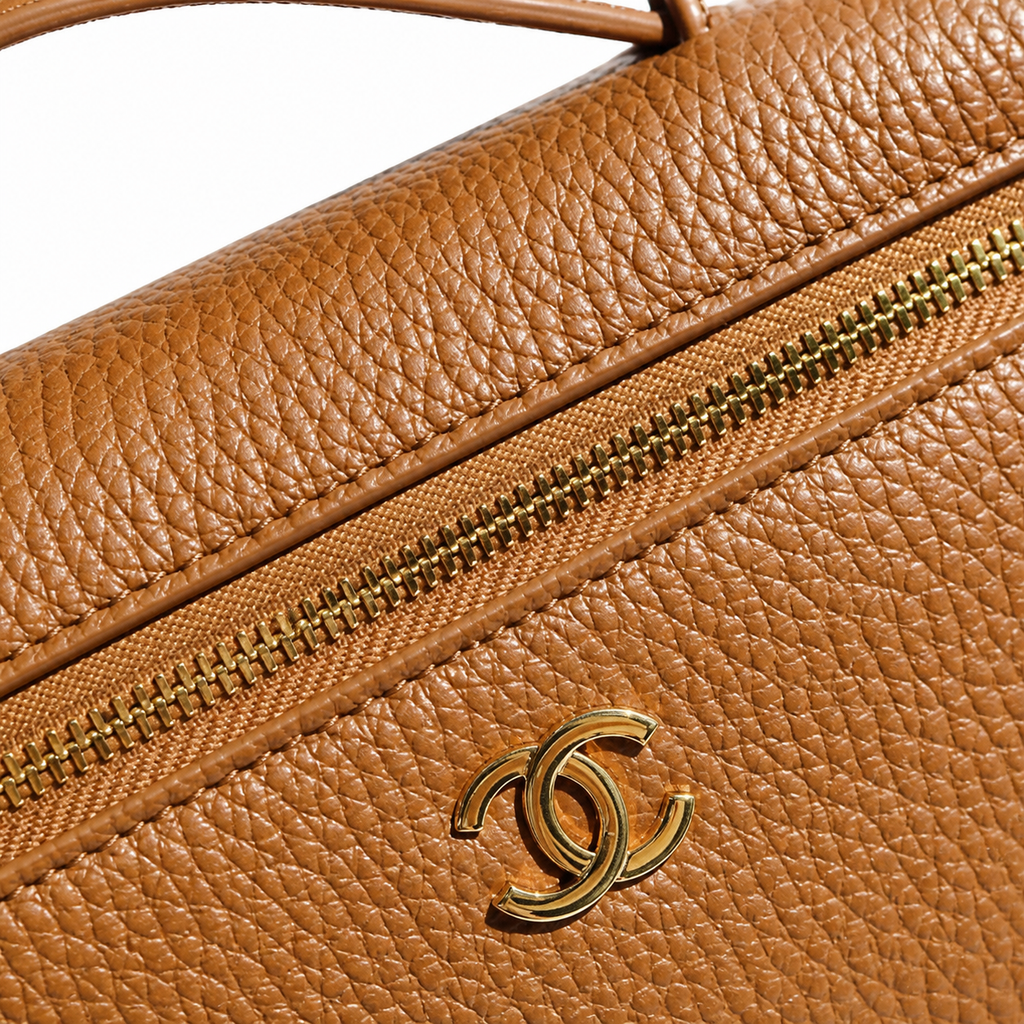 Chanel Textured Vanity Shoulder Bag