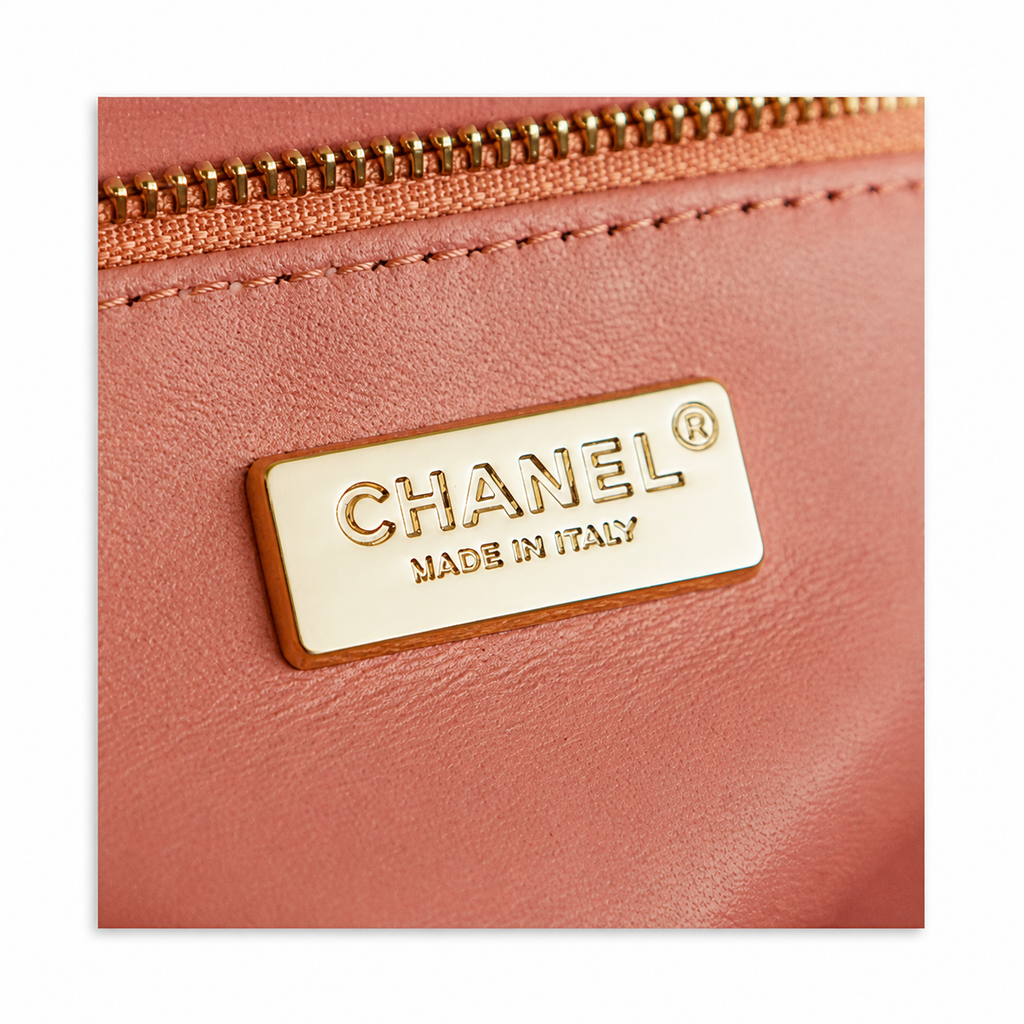 Chanel Pink Sequin Flap Chain Bag