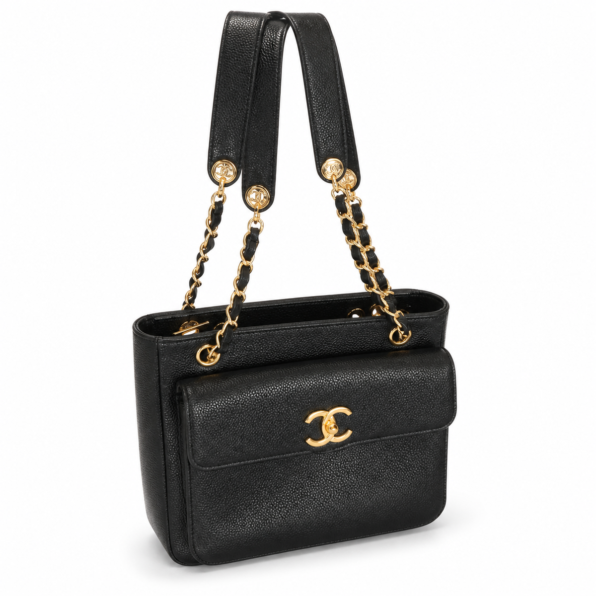 Chanel Black Chain Shoulder Bag