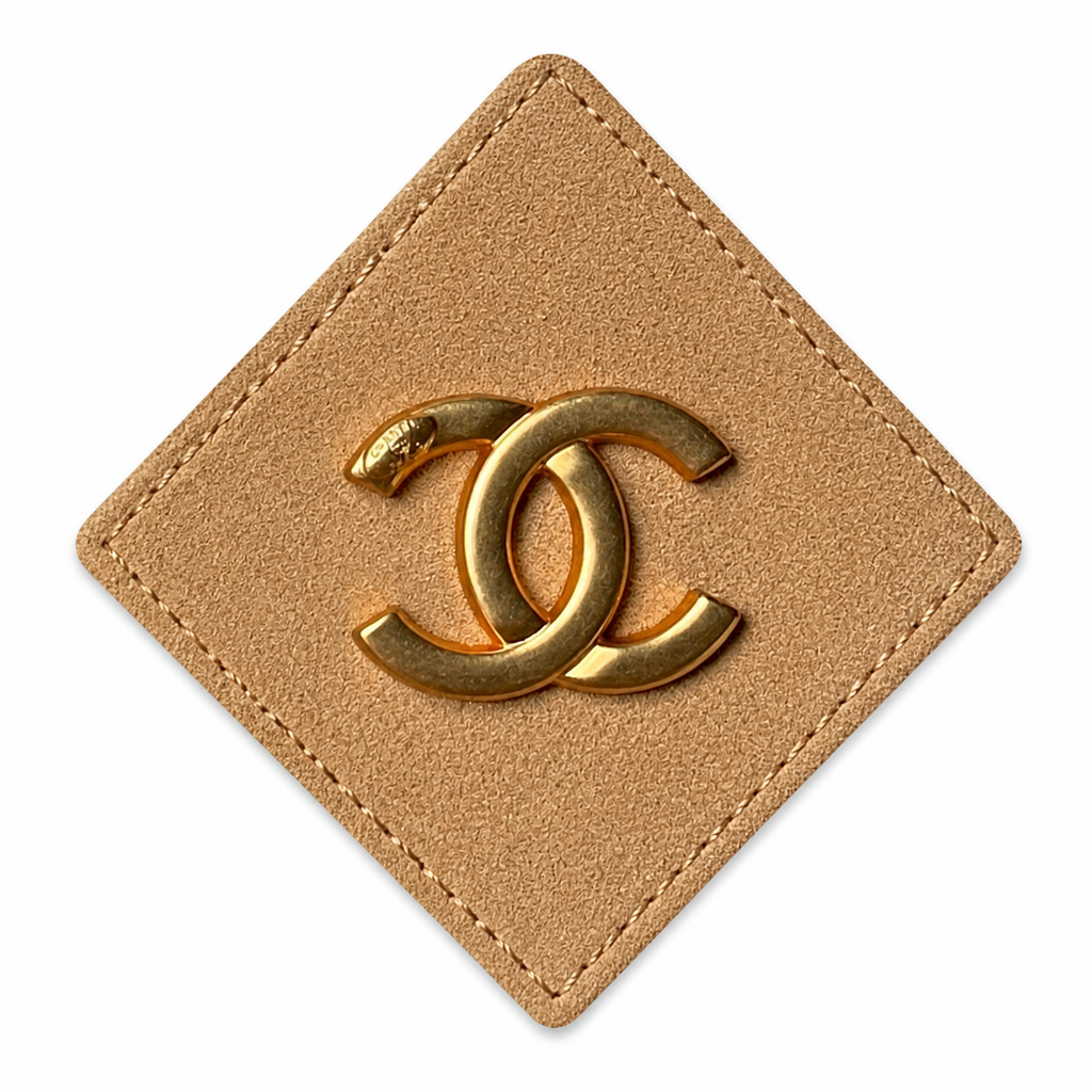 Chanel Tan Quilted Vanity Bag