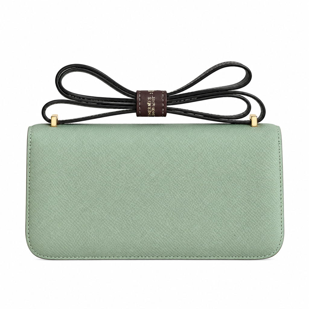 Hermès Lindy 26cm Crossbody Bag – Mint Green | Luxury Leather Handbag
