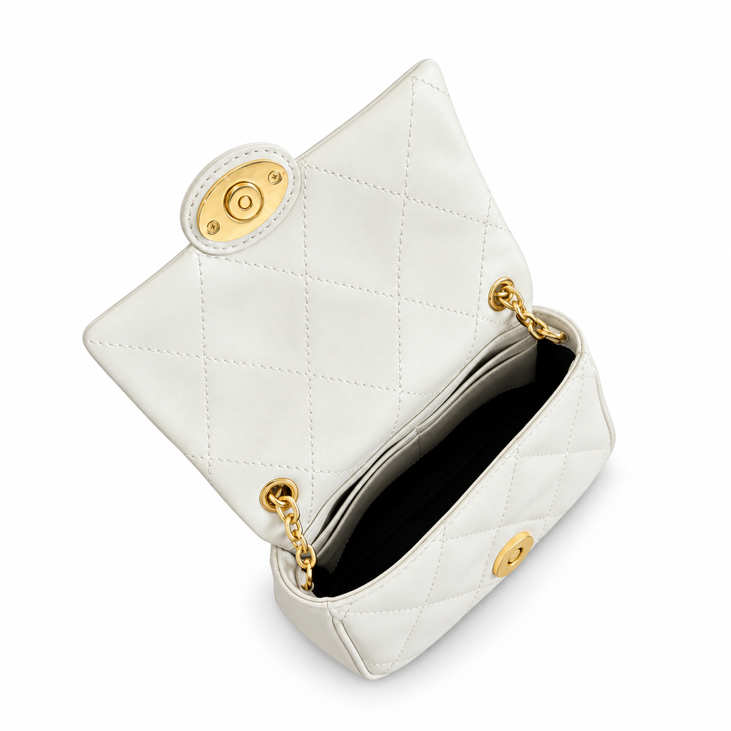 Burberry Quilted Chain Shoulder Bag
